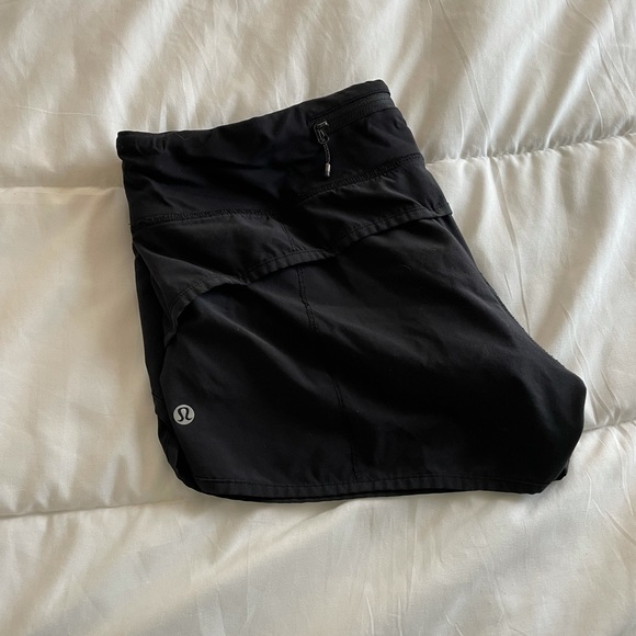 Lululemon speed up shorts black lined - Picture 1 of 6